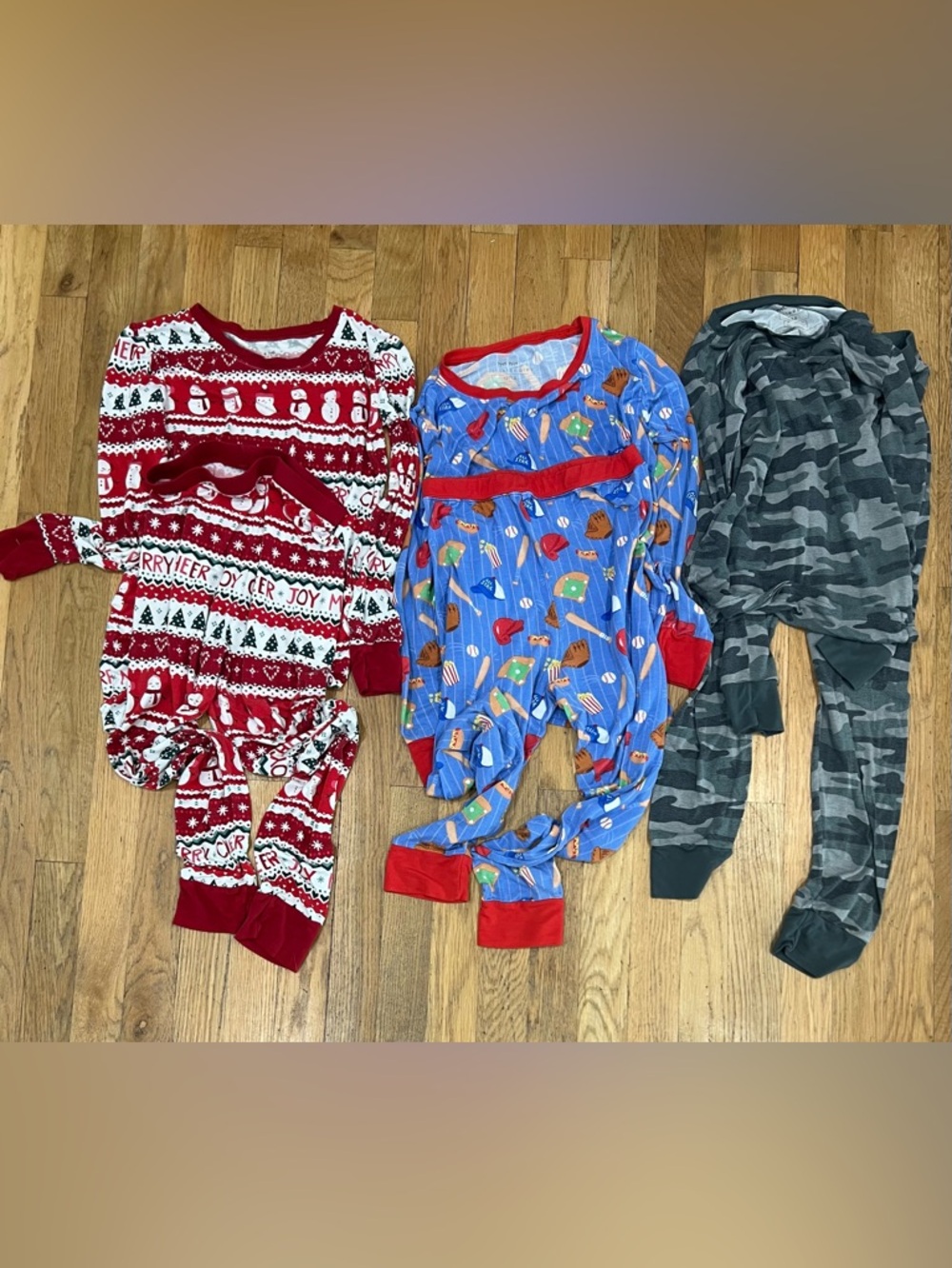3 Pair Little Sleepies Pajamas